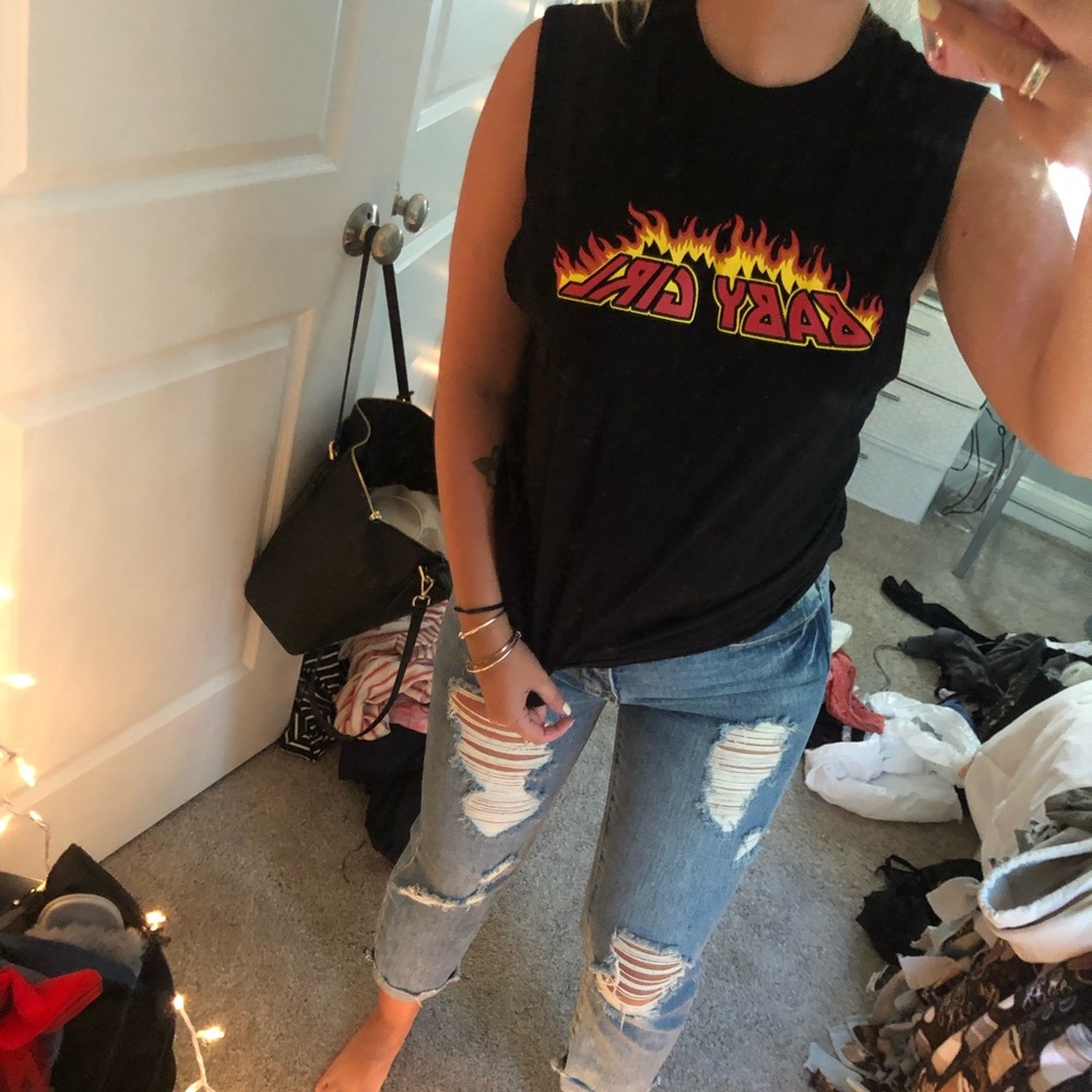 Baby girl muscle tank